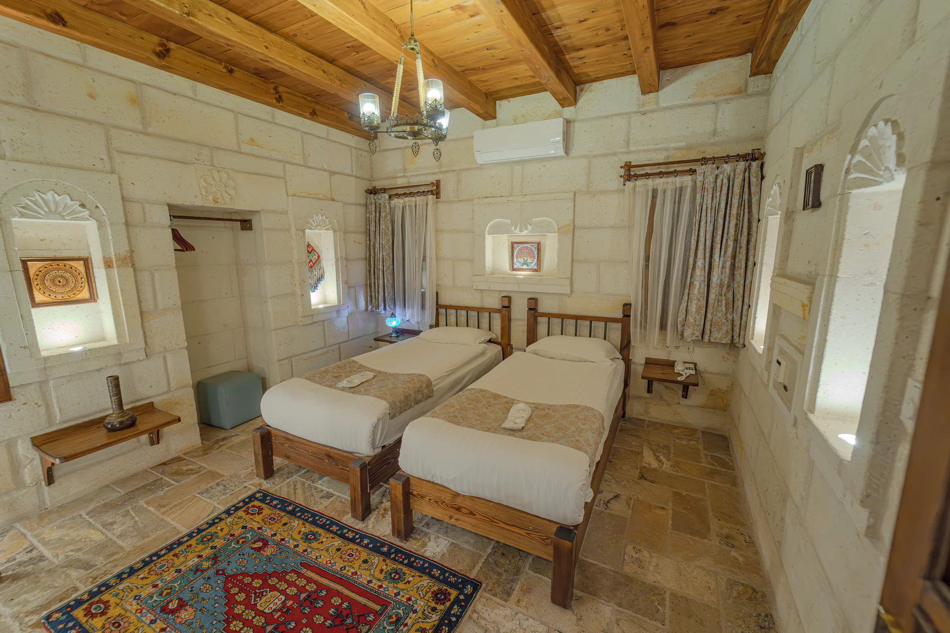 209 - Twin Bed Stone Room